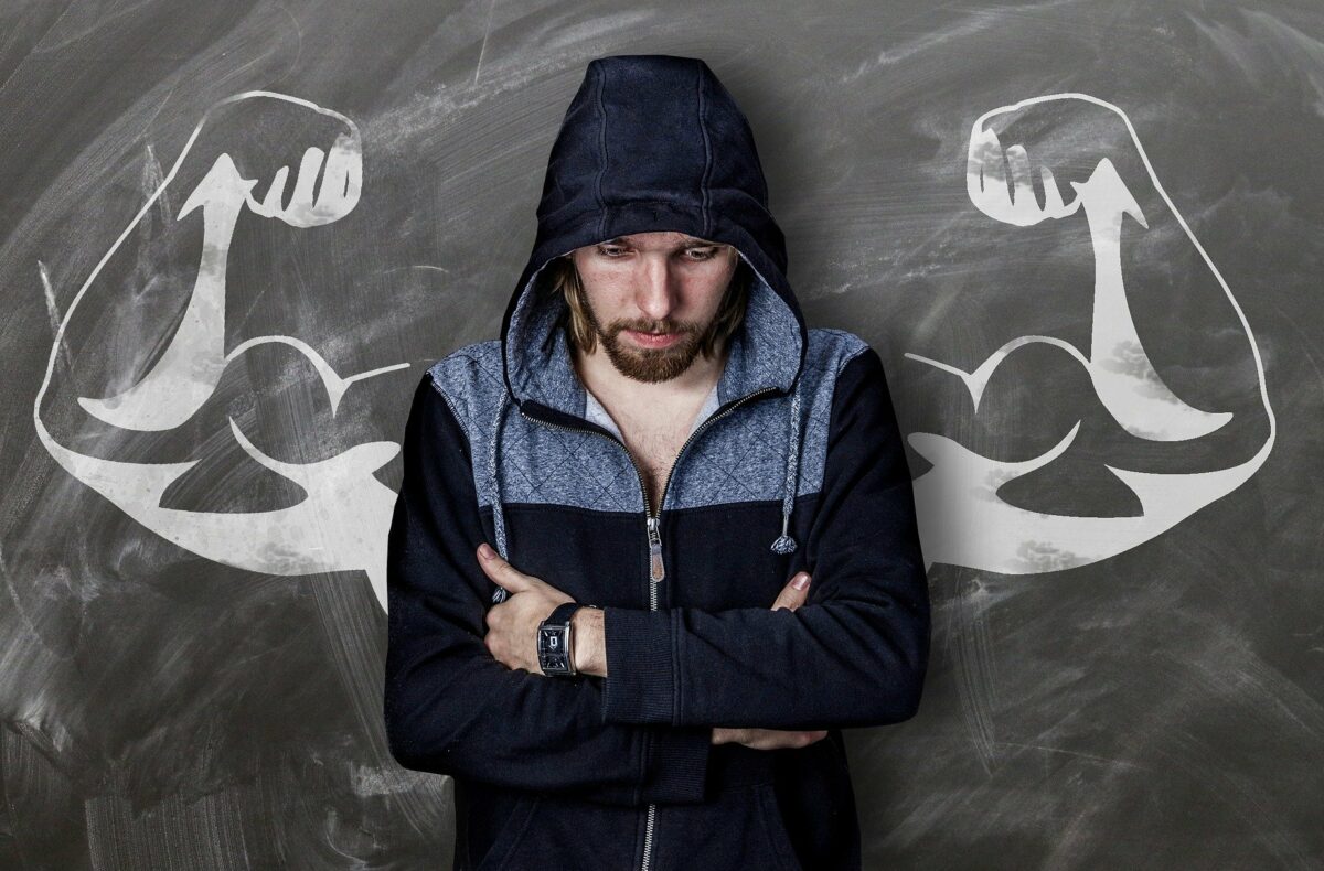 Bild Muskeln aufbauen